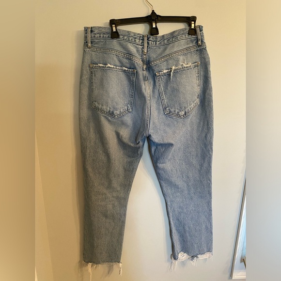 Agolde Riley High Rise Straight Crop in Curio Size 30 - Picture 9 of 12